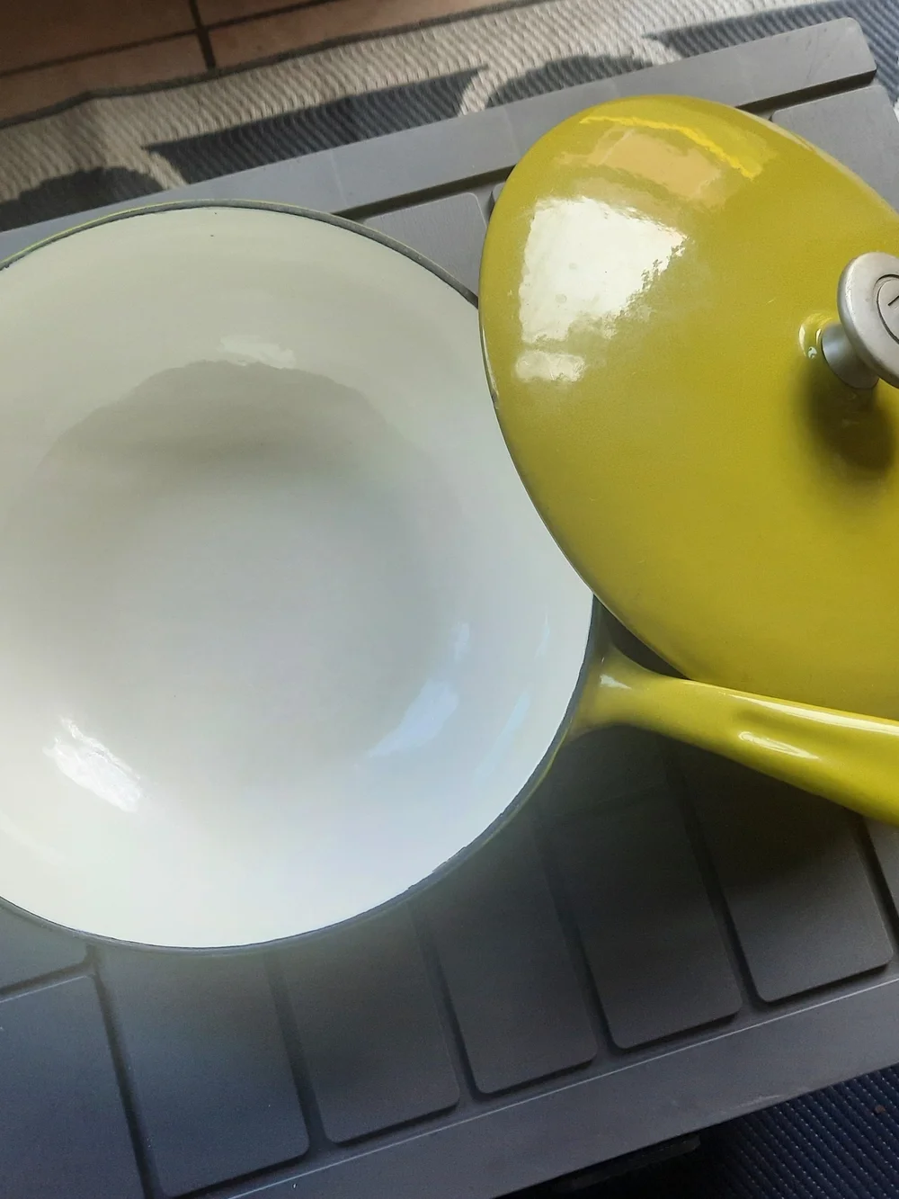 Pesto-colored Nonstick Saucier Pan with Metal Cap By Mario Batali - Home Kitchen